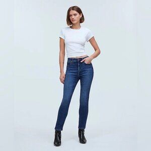NEW Madewell Stovepipe Jeans in Pendleton Wash Size 27